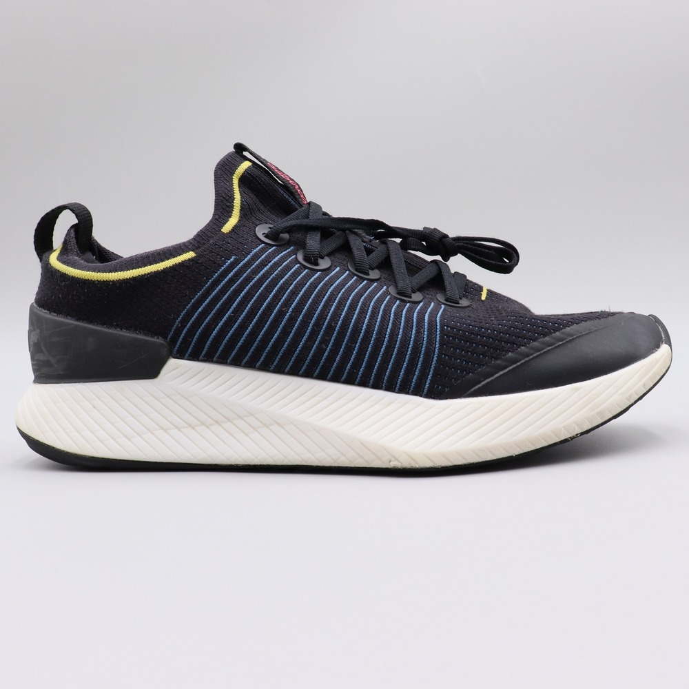 Allbirds Tree Glider Mens Size 11 Black Knit Running Shoes Sneakers *No Insoles